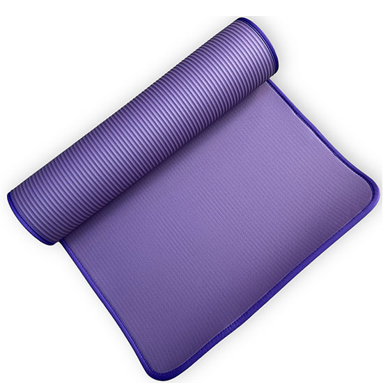 Yoga Mats with Fine Stitched Edges
